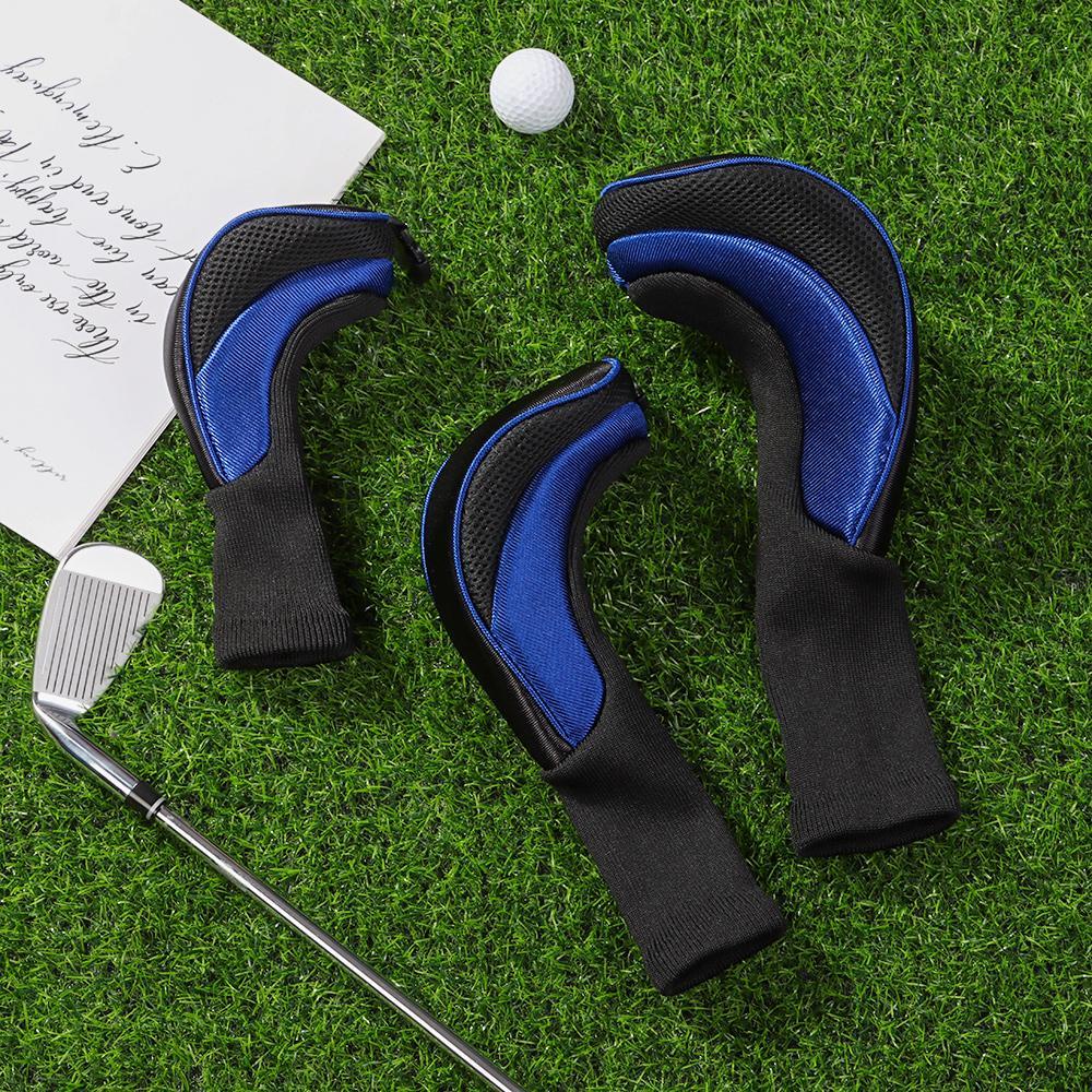 Bộ 3 Vỏ Bọc Bảo Vệ Đầu Gậy Đánh Golf Tiện Dụng