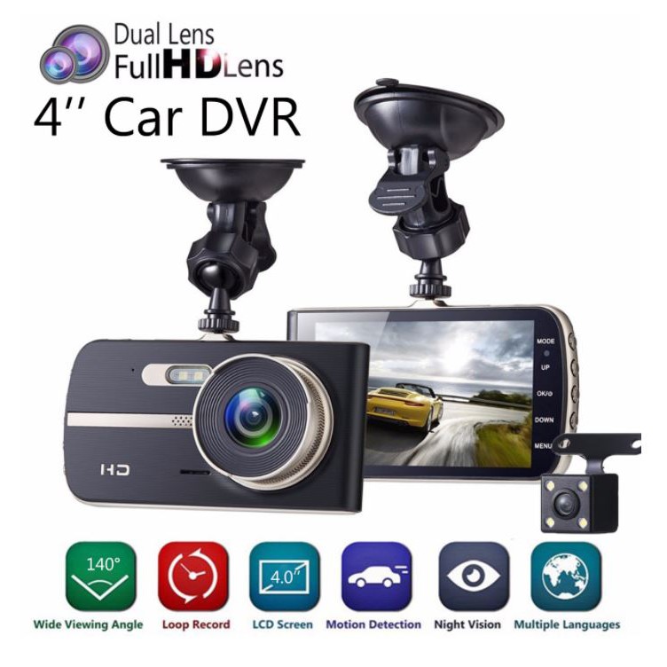 Camera hành trình Full HD 1080P Màn Hình 4.0 Elitek 2590