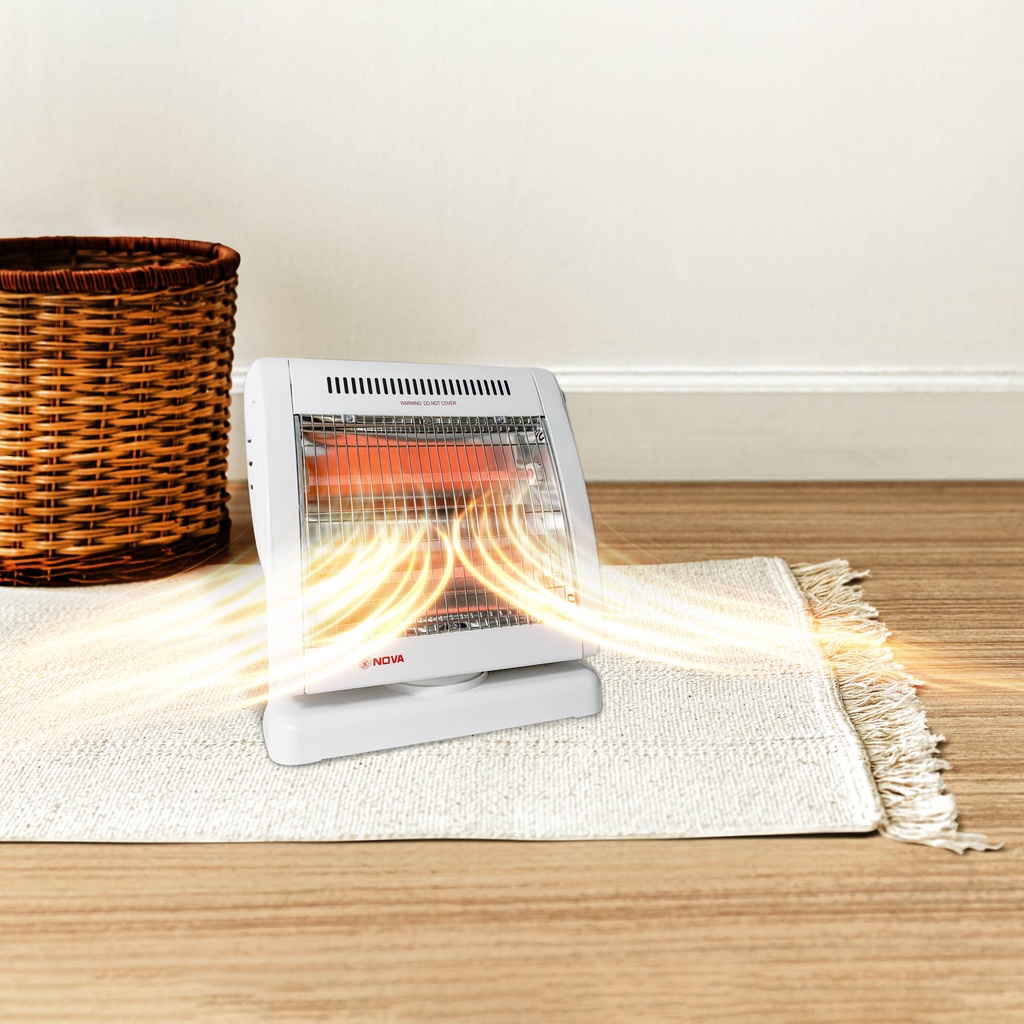 Quạt sưởi Nova, Đèn sưởi Nova, Đèn sưởi Halogen không gây khô da thân thiện môi trường