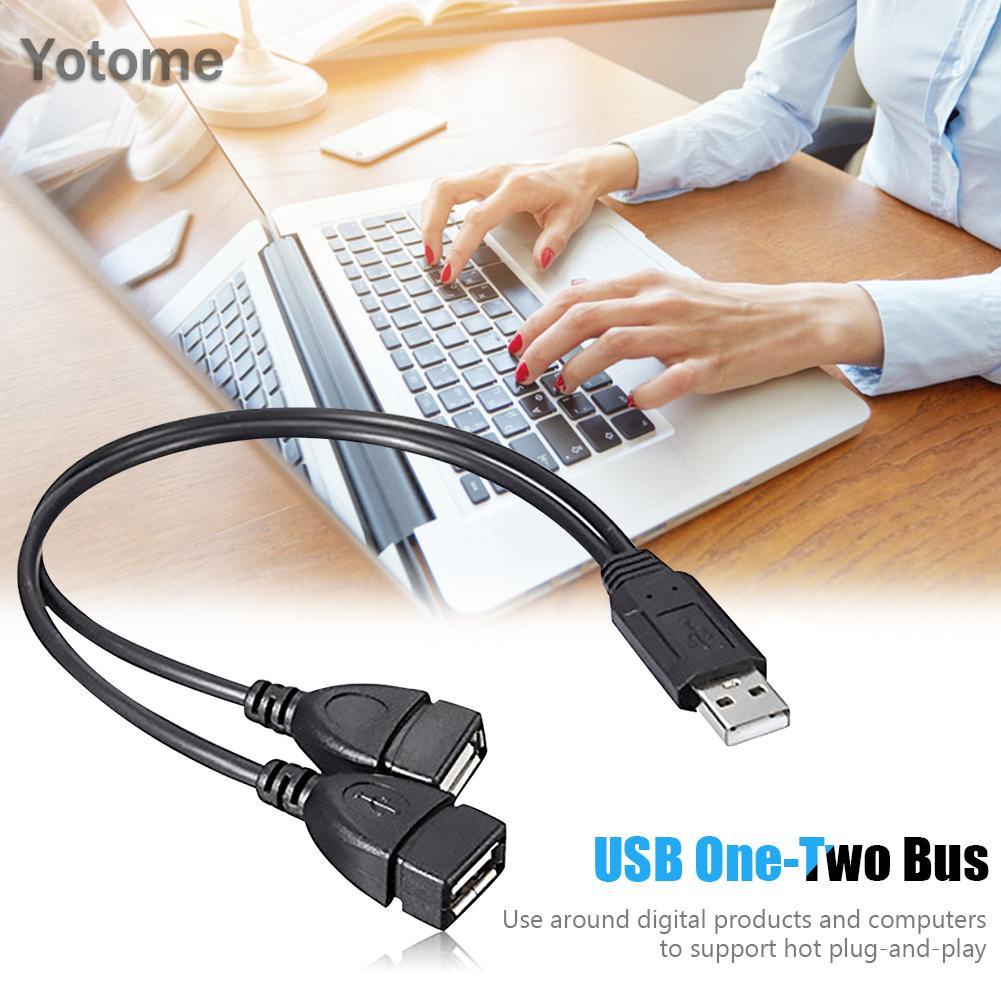 Dây Cáp Nối Dài Usb 2.0 Đầu Đực Sang Đầu Cái 30cm