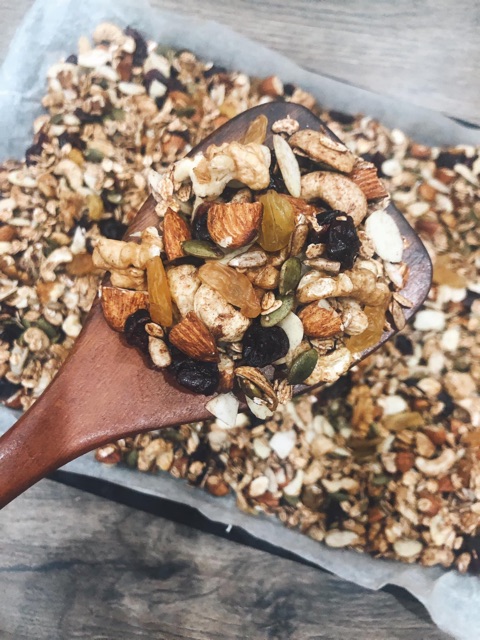 Granola - Ngũ cốc giảm cân không đường vị mật ong, cacao | BigBuy360 - bigbuy360.vn