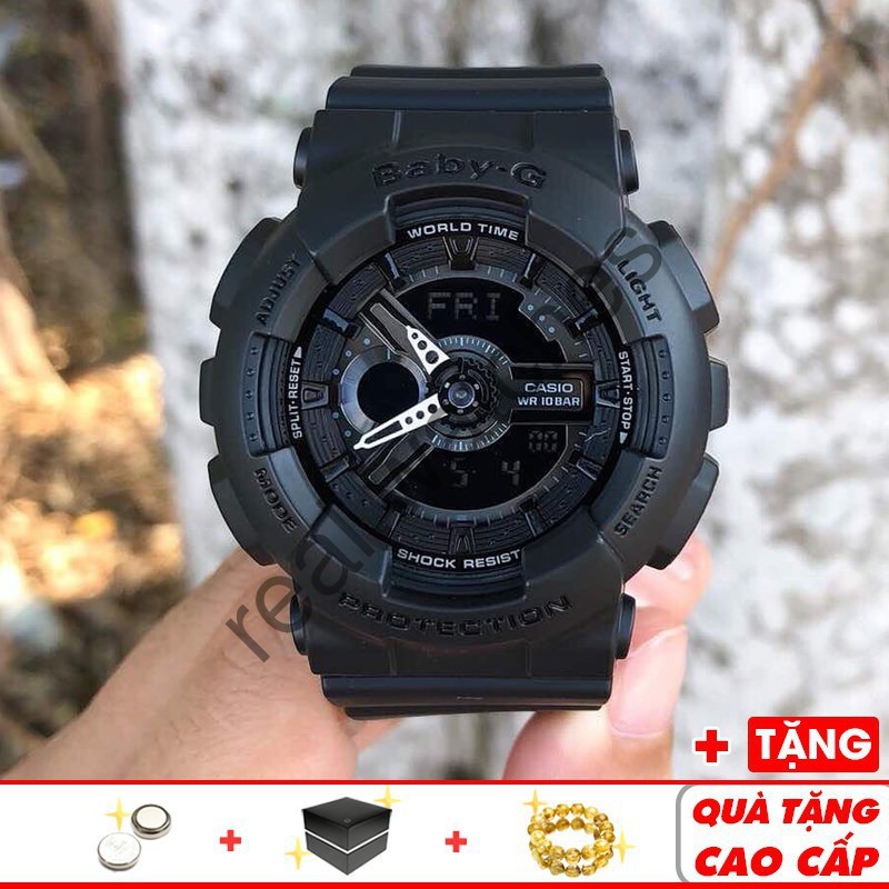 Đồng hồ Baby G-spot nữ điện tử thể thao phong cách tặng kèm bộ quà tặng cao cấp -Real.watches