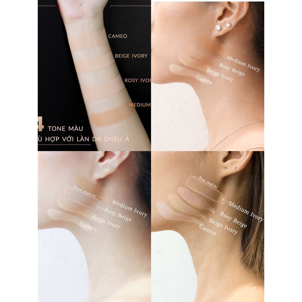 [ĐỌC KỸ MÔ TẢ] Kem nền Lustre Pro Flawless Matte Foundation (Hàn Quốc) - Bản dupe hoàn hảo của Giorgio Armani luminous