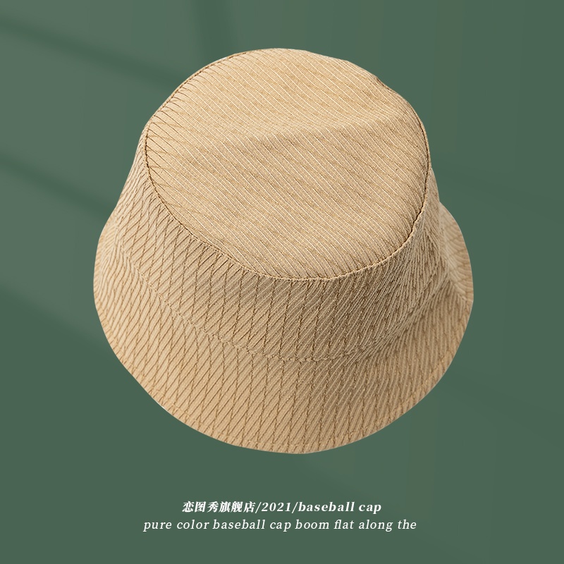 Nón Bucket Tròn Vành Rộng Che Nắng Phong Cách Nhật Bản Thời Trang Xuân Hè Cho Nữ