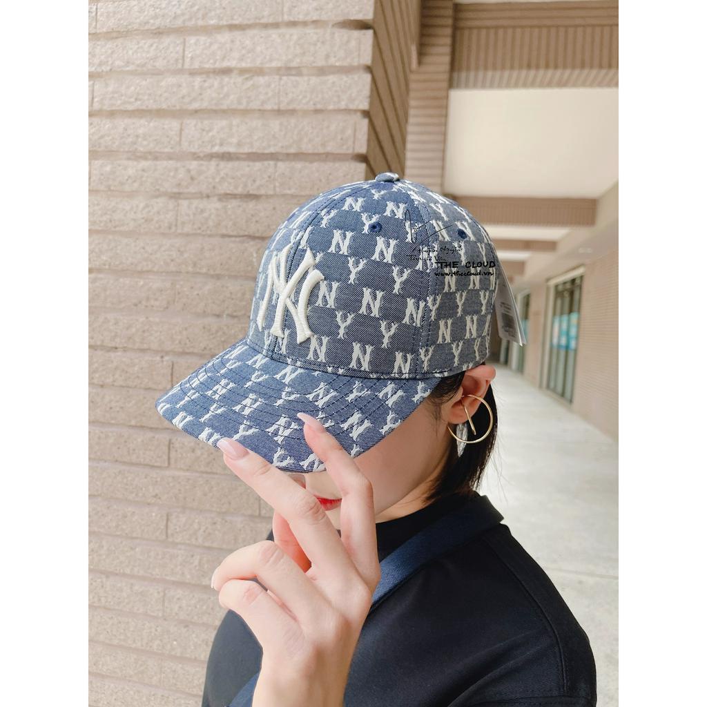 [HÀNG MỚI VỀ] NÓN MLB HỌA TIẾT MONOGRAM CHÍNH HÃNG UNISEX PHÙ HỢP ĐI CHƠI,ĐI HỌC- FULL TEM TAG HÃNG