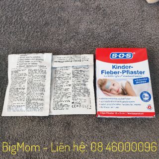 Miếng dán hạ sốt S-O-S của Đức