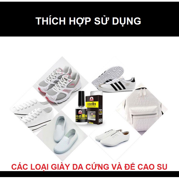 Dung dịch làm mờ làm giảm vết xước của giày chất liệu Da Cứng và Đế Cao Su Mã DG02