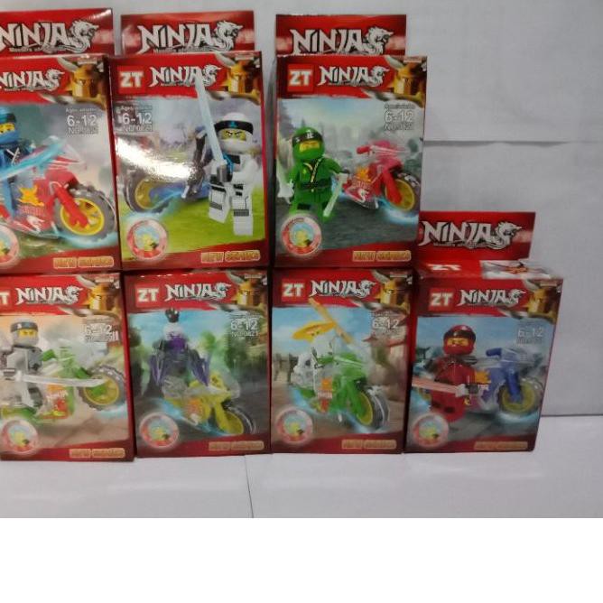 Mới 1 Mô Hình Xe Mô Tô Lego Ninjago