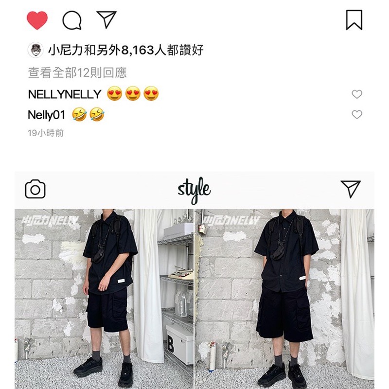 Áo sơ mi đen ulzzang NELLY sale đủ size (CÓ SẴN) | BigBuy360 - bigbuy360.vn