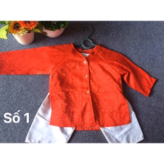 Bộ đồ bà ba trẻ em bé GÁI- bé TRAI ( ảnh thật - đủ size) chất lụa siêu mát