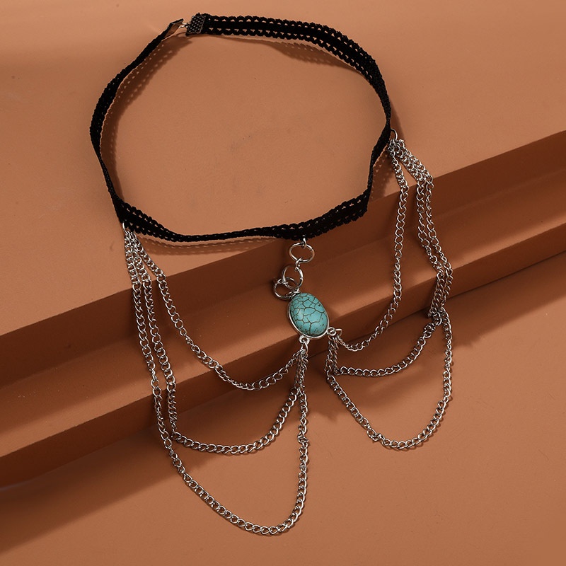 Vòng đeo đùi nhiều lớp phong cách âu mỹ thời trang cá tính cho nữ