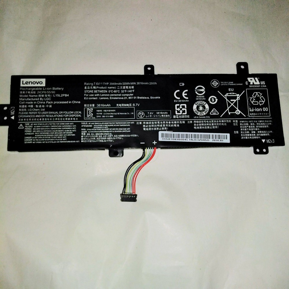 Pin laptop Lenovo ideapad 310-15isk L15L2PB4 510-15ISK 310-15IKB 310-15ABR zin BH đổi mới