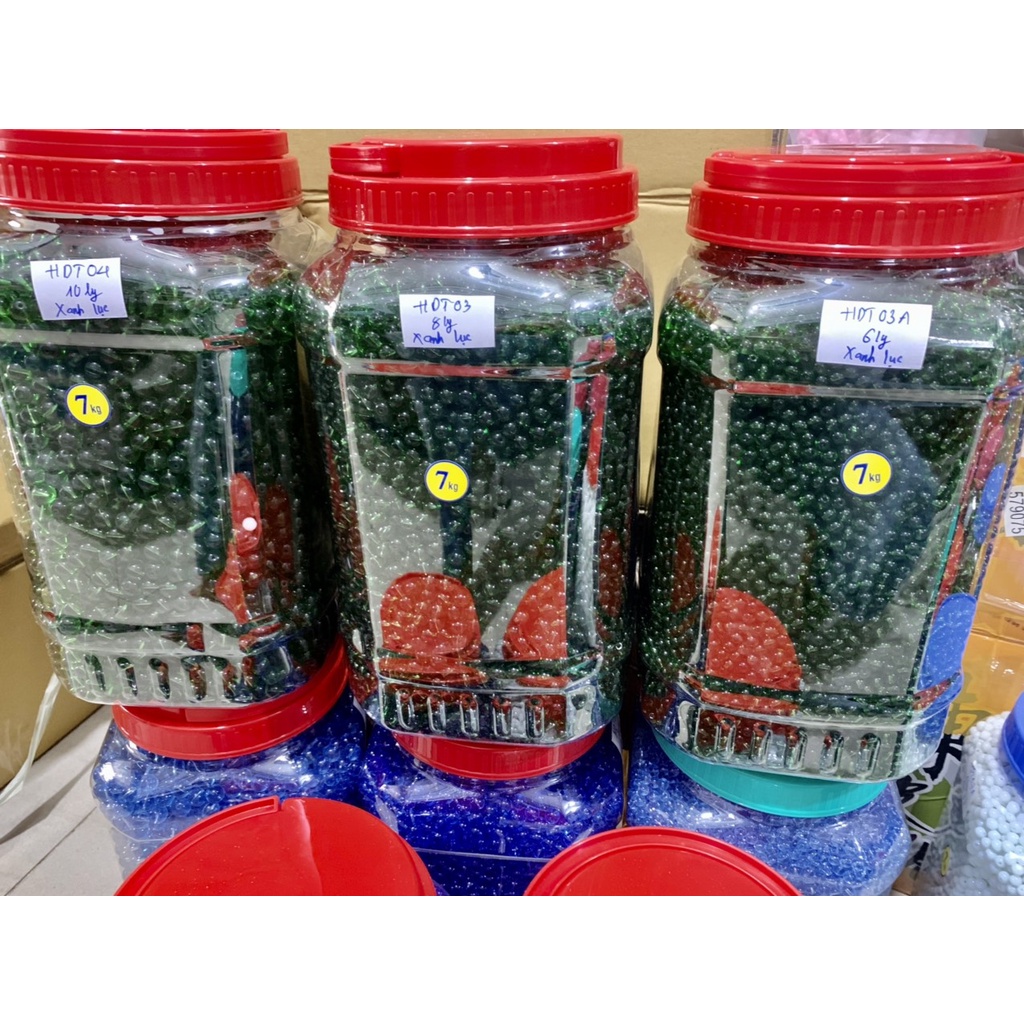 Hạt Pha Lê Thủy Tinh KATEDA SHOP Làm Rèm Cửa Vòng Tay Trang Sức, Nhiều Màu Sắc 1 Bịch 500g