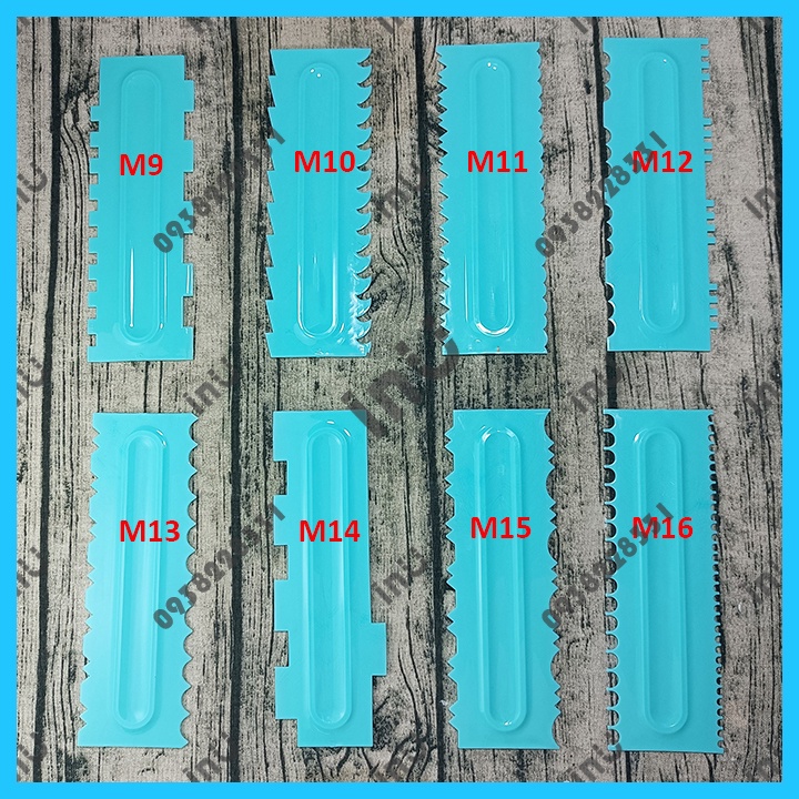 Dụng cụ chà láng bánh kem tạo viền thành bánh kem sinh nhật