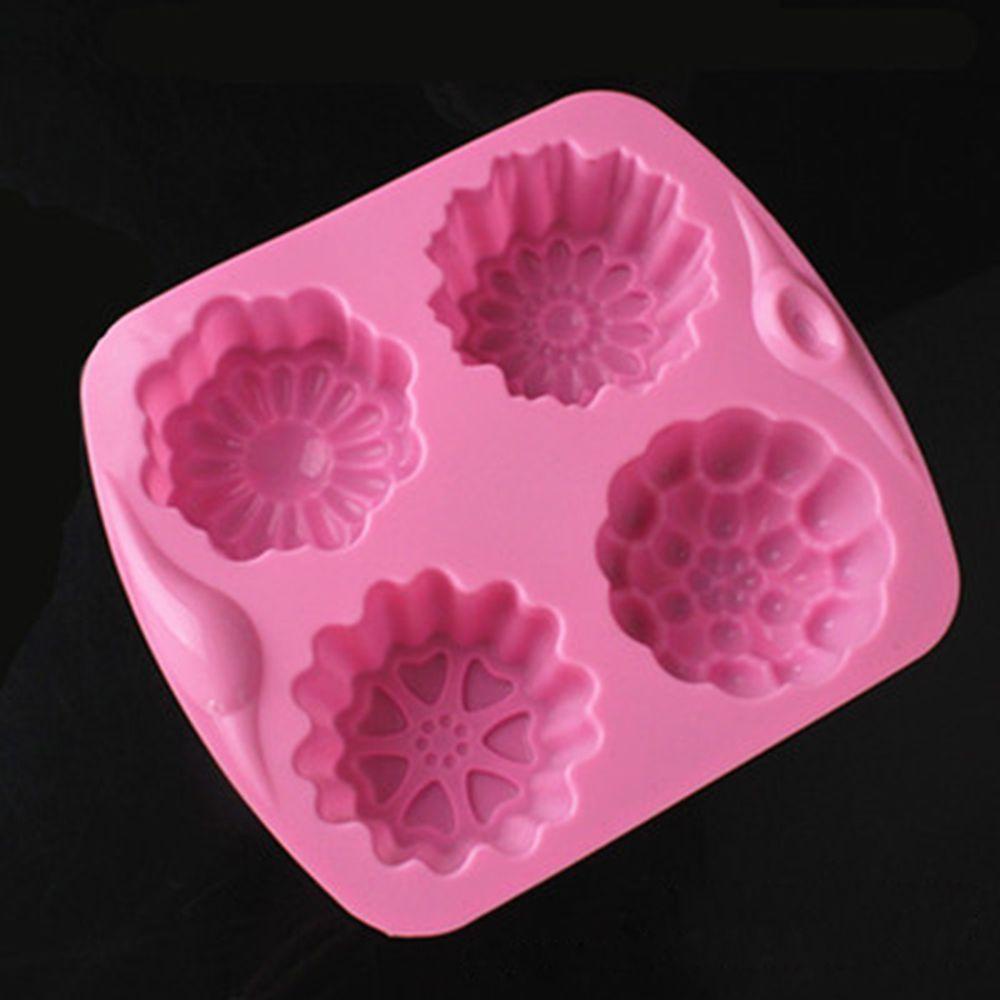 Khuôn Silicone Làm Bánh / Sô Cô La Chịu Nhiệt Tốt Tiện Dụng DIY