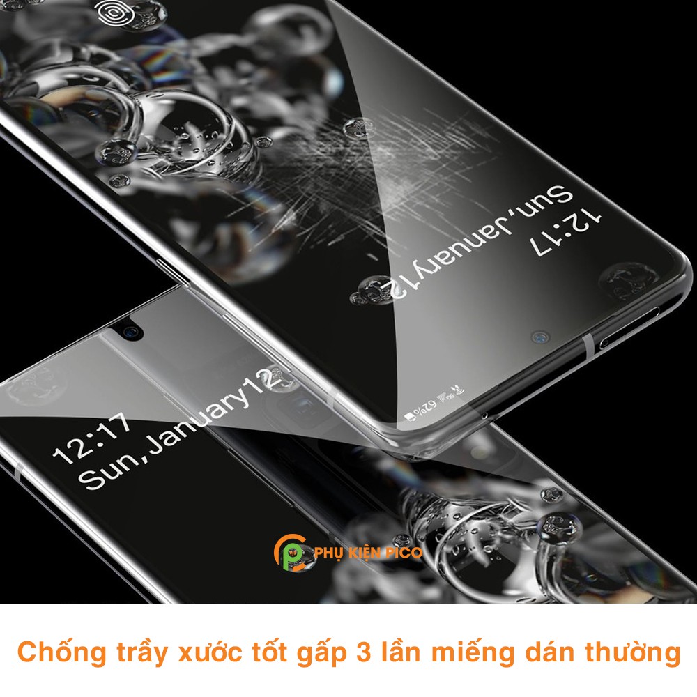 Dán màn hình Samsung S20 Plus full màn hình PPF dẻo trong suốt chính hãng Maxshield - Dán dẻo Samsung Galaxy S20 Plus