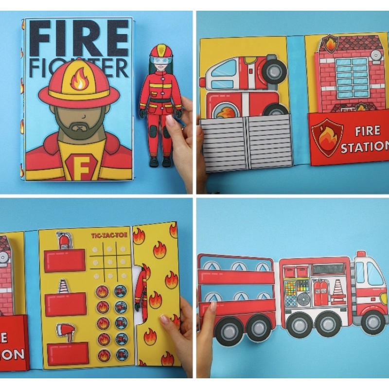 Búp bê giấy dũng cảm bảo vệ mọi người mẫu mới nhất