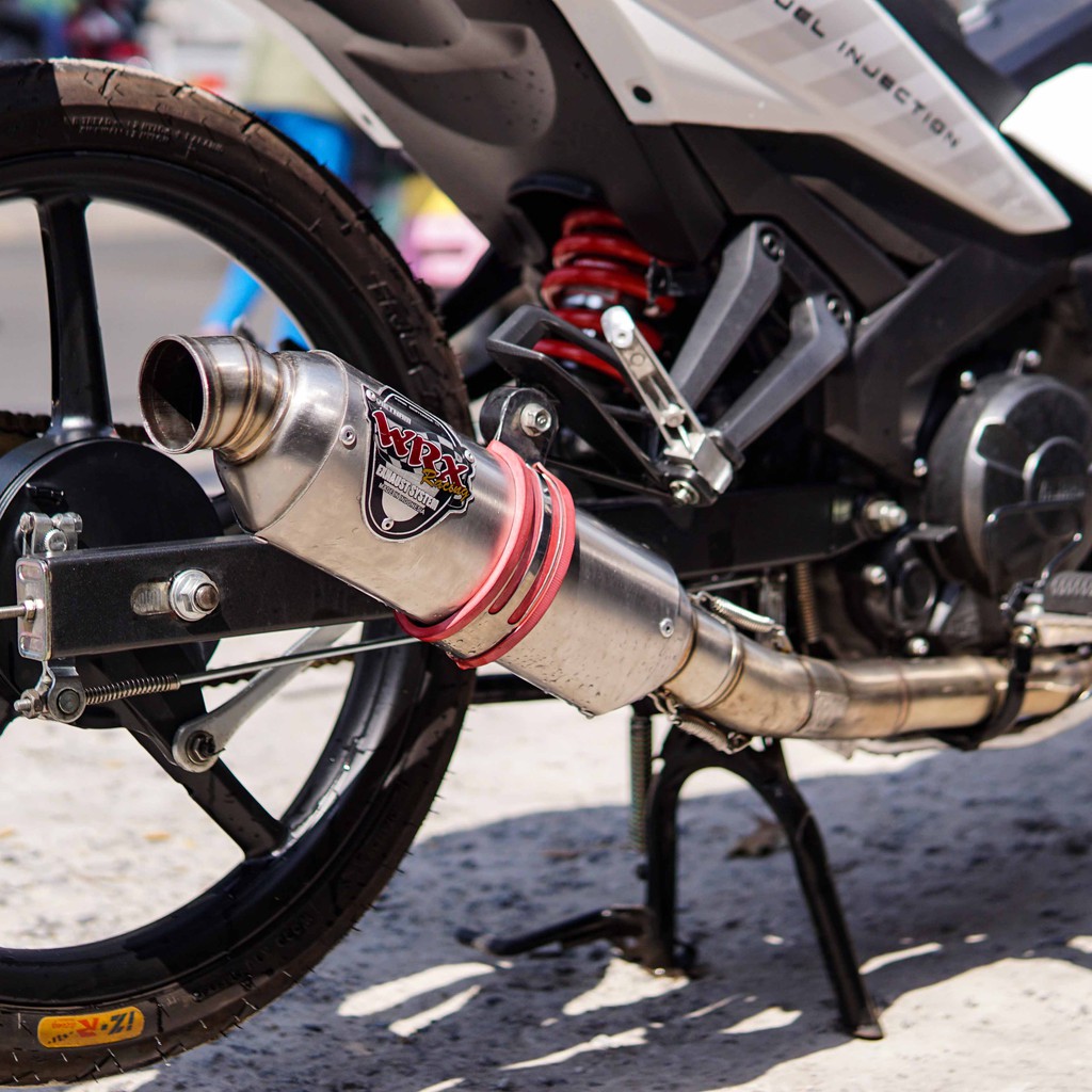 Pô WRX Oval K2 màu inox