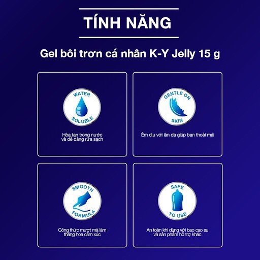 Gel Bôi Trơn Durex KY - 50g - Chính Hãng - Che Tên Sản Phẩm