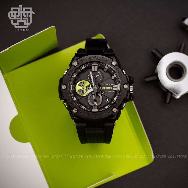 Đồng hồ nam Casio G-SHOCK GST-B100 / GST-B100B-1A3 chống va đập chính hãng