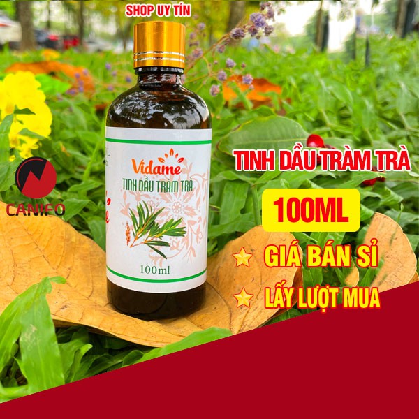 💥GIÁ SỈ💥 Tinh dầu Tràm Trà CANIFO 100ml - HÀNG CÔNG TY nhập khẩu ẤN ĐỘ có kiểm định COA - Tràm trà thanh khiết