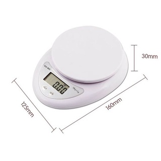 Cân điện tử nhà bếp Electronic Kitchen Scale – 5kg