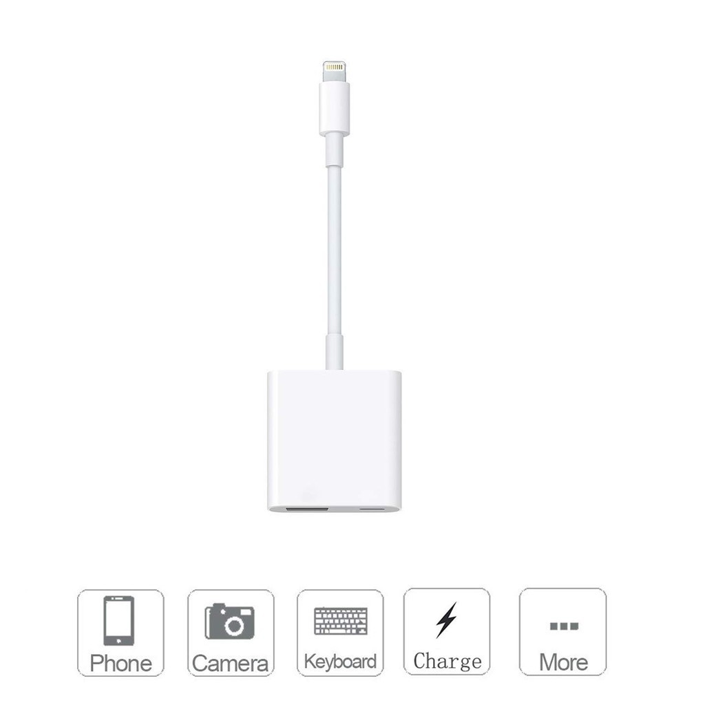 Cáp Chuyển Đổi Lightning to USB 3 Camera Reader