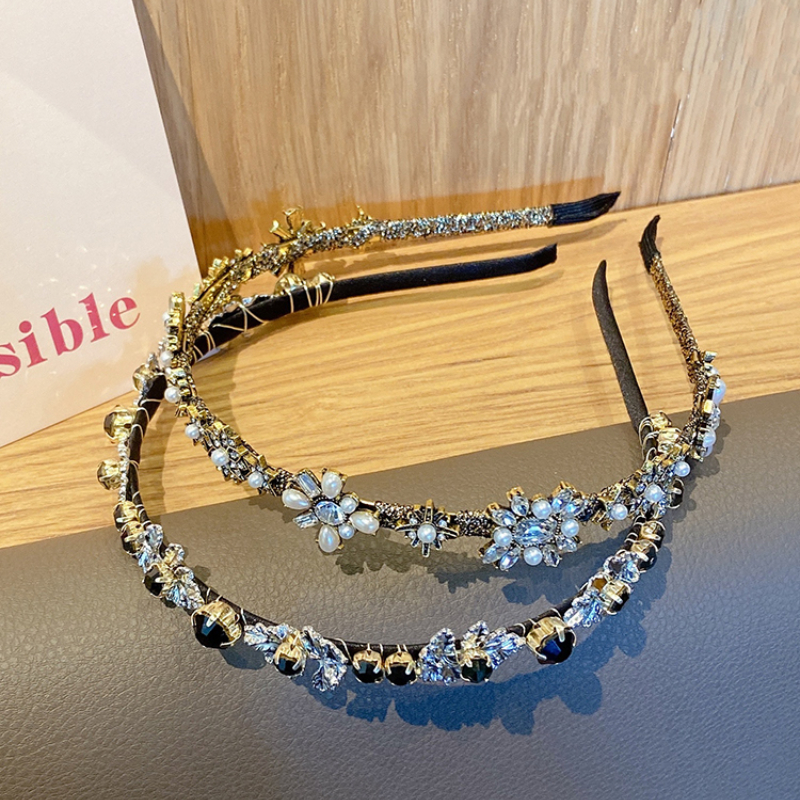 Băng đô cài tóc trang trí thời trang Nhật Hàn 2021 cổ điển