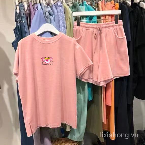 Bộ Đồ Thể Thao Tay Ngắn Dongguk Door2021 Cỡ Lớn Thời Trang Mùa Hè Mới Cho Nữ | BigBuy360 - bigbuy360.vn
