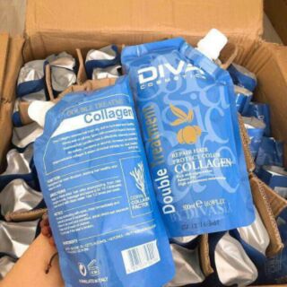 Túi Hấp Phục Hồi Tóc Diva Collagen Repair 500ml