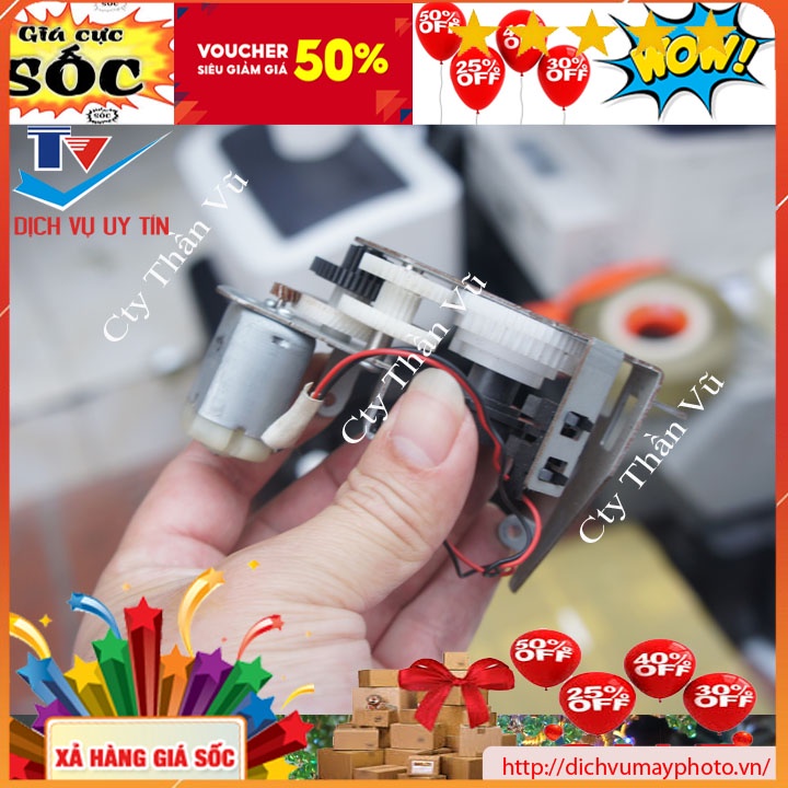 Cụm motor hông cụm motor nâng hạ máy in màu Epson L1800 L1300 PX 1004 PX 1001 G4500 1430W 1390 chuẩn có bảo hành