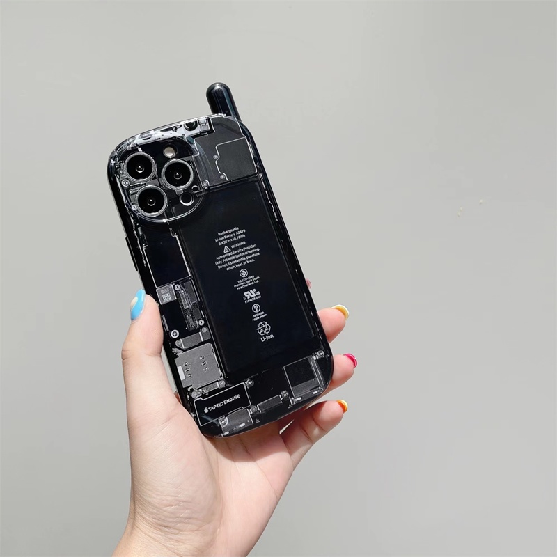 Ốp Điện Thoại TPU Họa Tiết Bảng Mạch Độc Đáo Thời Trang Cho iPhone 14 13 12 Pro Max 12 Pro 12 11 Pro Max 11