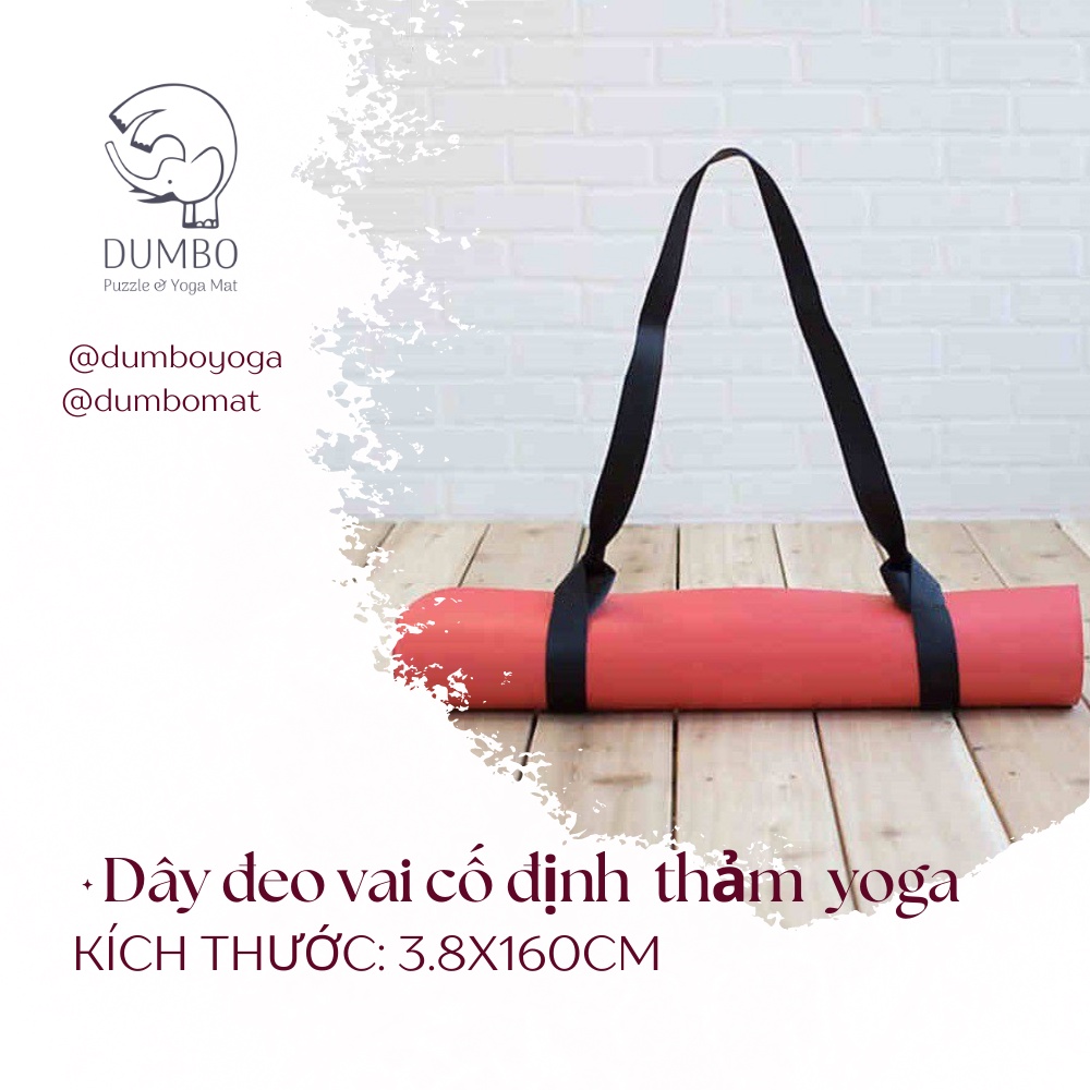 Dây Đeo Thảm Tập Yoga DUMBO MAT Bằng Cotton đa năng