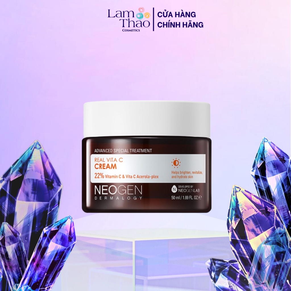 Kem Dưỡng Làm Sáng Xoá Thâm Dưỡng Trắng Vitamin C Neogen Dermalogy Real Vita C Serum 50ml