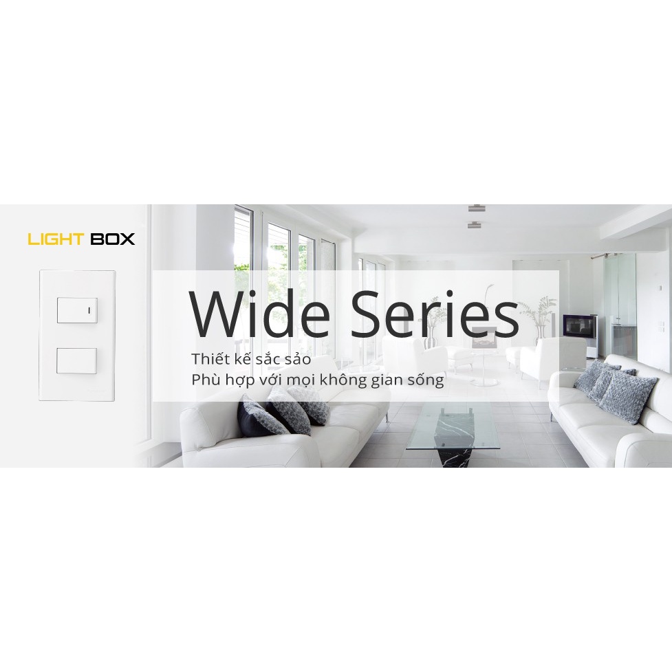 Công tắc 1 chiều Panasonic có đèn báo OFF WEG5151-51SWK