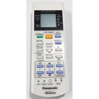 Điều Khiển Máy lạnh Panasonic CS-S9PKH-8 // CS-QS9QKH-8 // CS-TS9QKH-8 // CS-TS9PKH