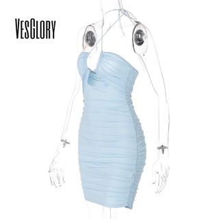 Váy dây thắt lưng nữ VesGlory