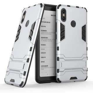 Ốp lưng phong cách Iron Man cá tính có giá đỡ cho Xiaomi Mi Max 3