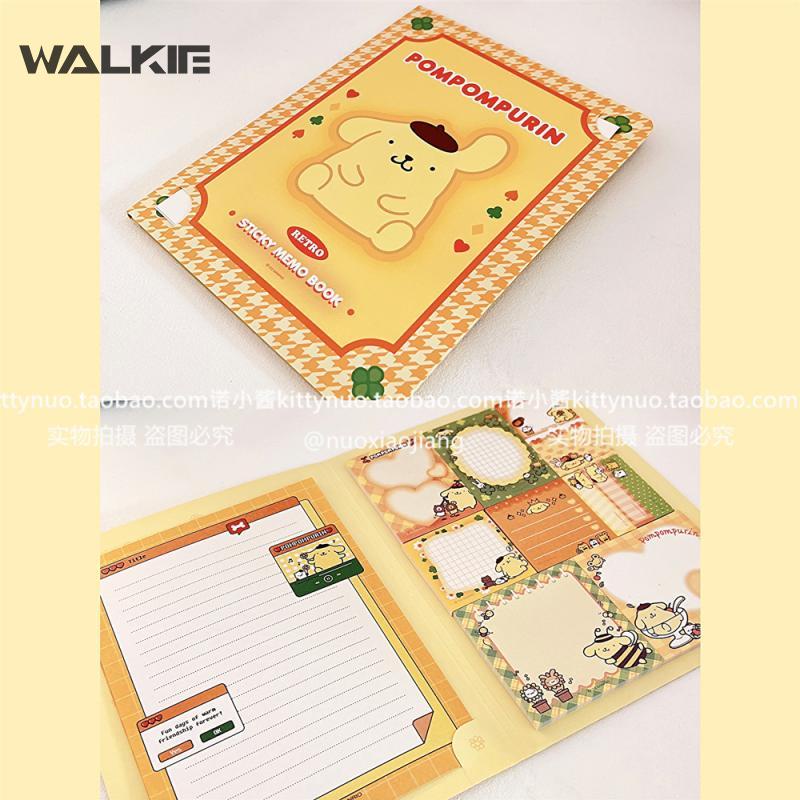 Sổ Tay Ghi Chú In Hoạt Hình Melody Kuromi Dễ Thương