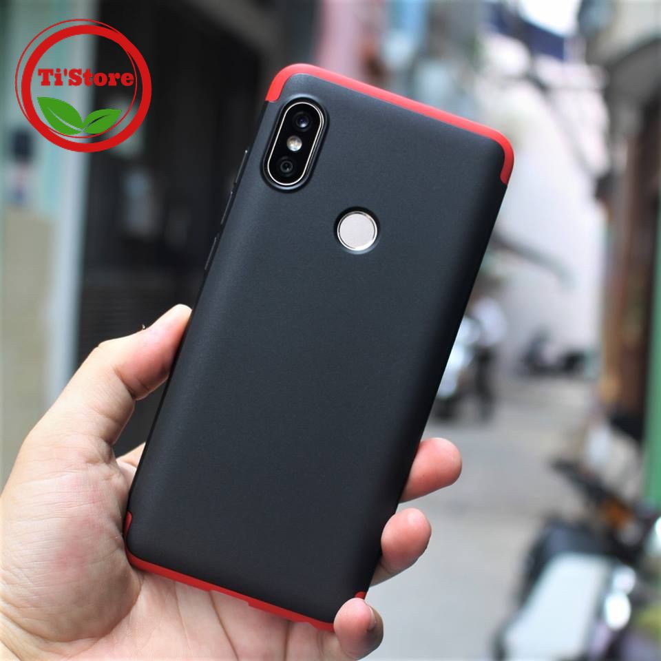 Ốp lưng Xiaomi RedMi Note 5/ Note 5 Pro GKK 3 mảnh ghép bảo vệ cả hai mặt