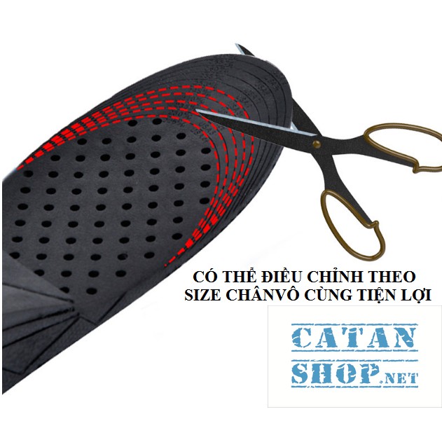 Combo 4 miếng lót đế giày nguyên bàn điều chỉnh theo size chân tăng chiều cao Air có đệm khí GD278-LGIAYTCC-AirNB