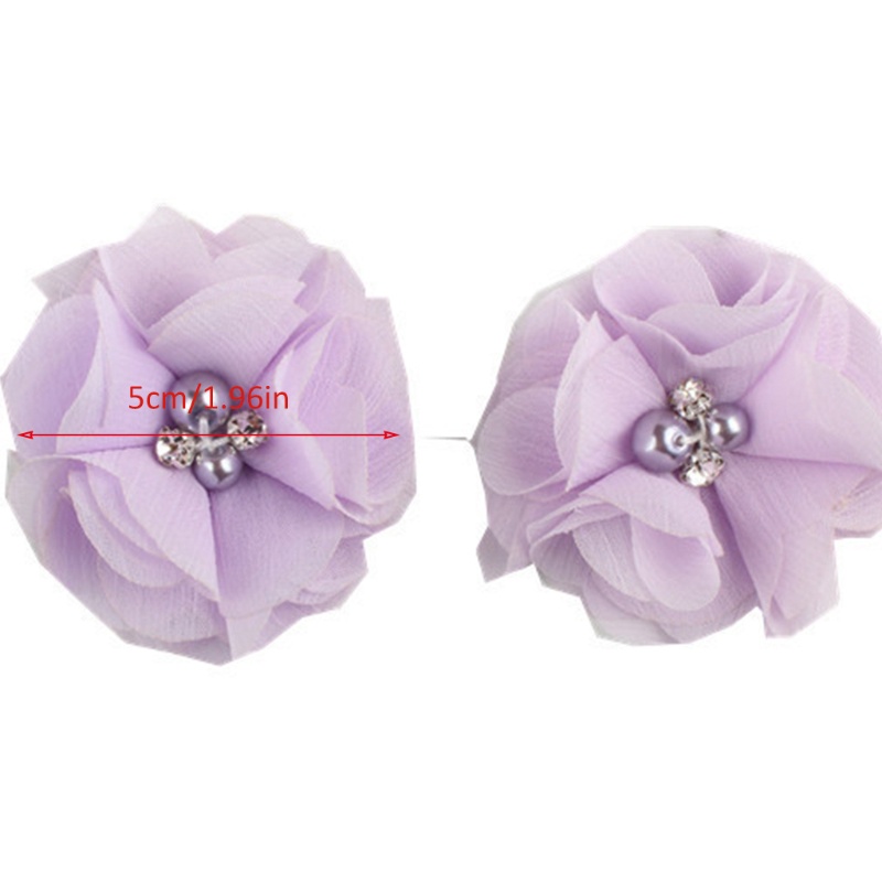 Kẹp Tóc Hình Hoa Đính Ngọc Trai Nhân Tạo Thời Trang Cho Bé Gái