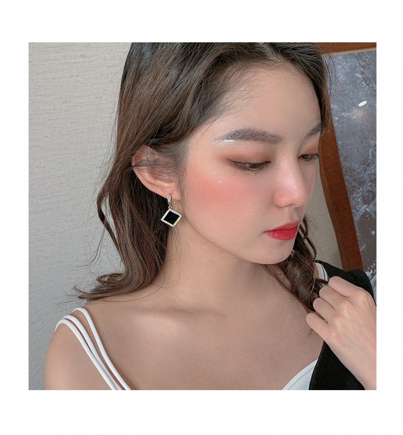 Khuyên Tai Nữ Mạ Bạc 925 Thời Trang Hàn Quốc