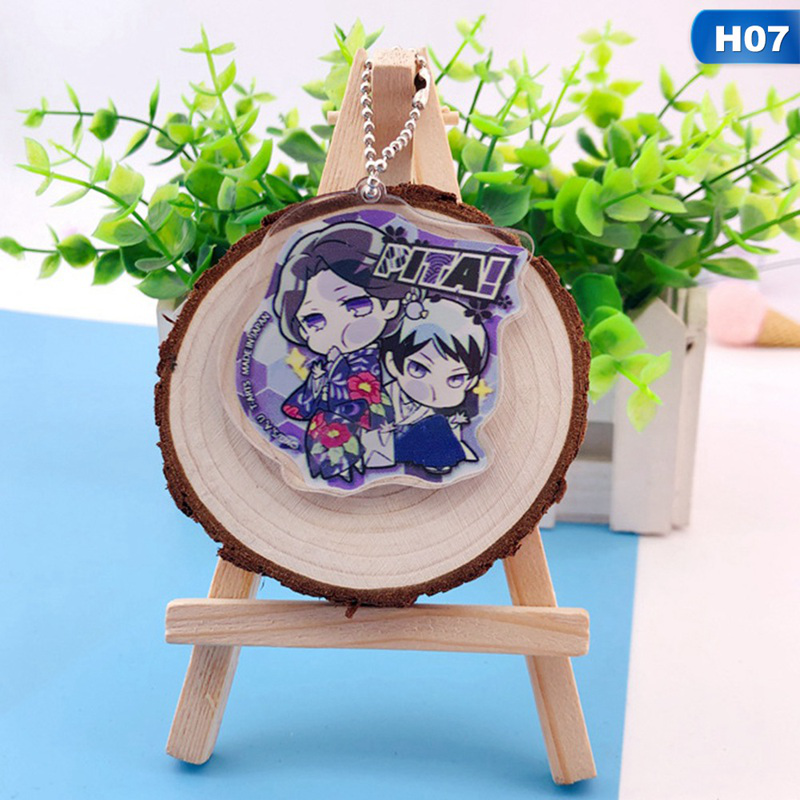 flowersqueen New Demon Slayer: Kimetsu no Yaiba Acrylic Keychain