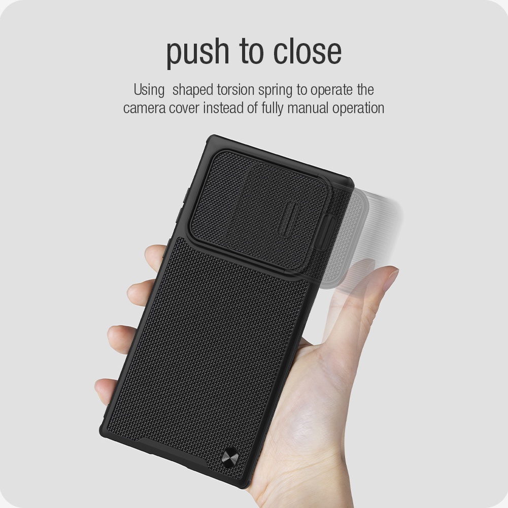 Ốp lưng Samsung Galaxy S23 Ultra S22 Plus S22 Ultra S23 Plus - Hãng Nillkin Textured sợi Nylong