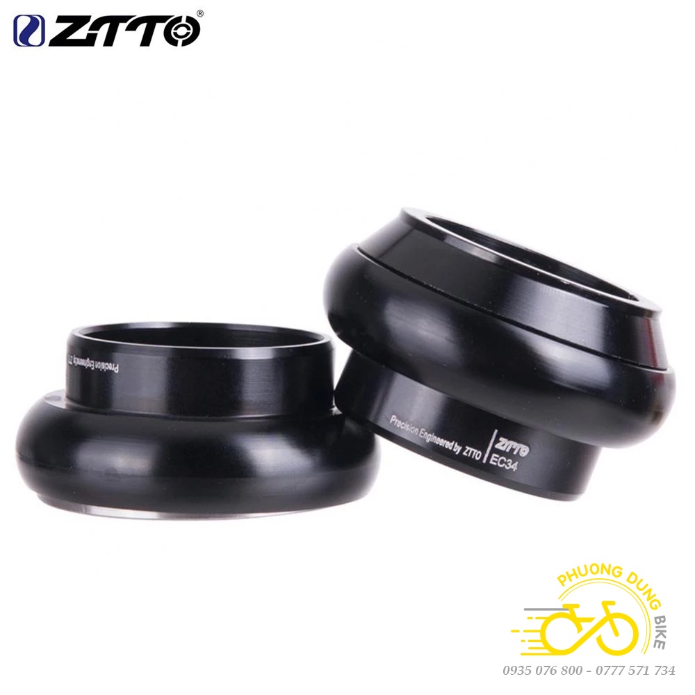 Chén cổ bát phốt thả bạc đạn xe đạp ZiTTO 34mm