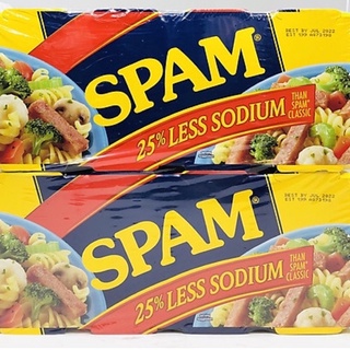 Thịt Đóng Hộp Spam 25% Less Sodium 1.36kg