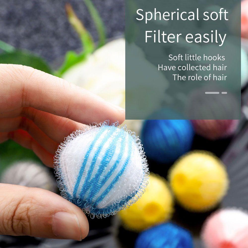 Bộ 6 Bóng Giặt Đồ Thần Kỳ Bằng Nylon Tiện Dụng Cho Gia Đình