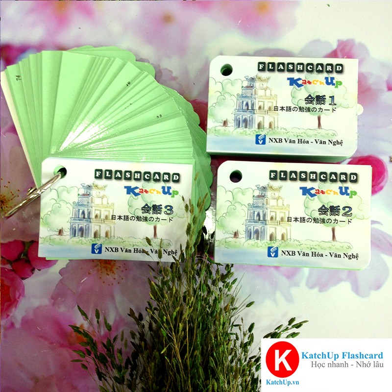 COMBO trọn bộ sơ cấp tiếng Nhật N5,4 | KatchUp Flashcard