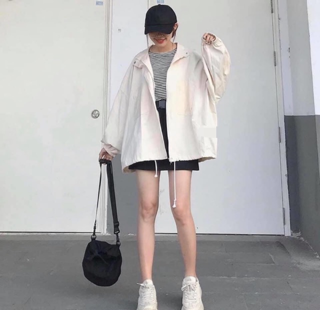 [Mã FASHIONG10 giảm 10k đơn 50K] [RẺ VÔ ĐỊCH] Áo Khoác Kaki Nữ Tay To K&A (Áo Khoác Bomber KaKi Nữ Ảnh Thật Và Video Nhé | BigBuy360 - bigbuy360.vn